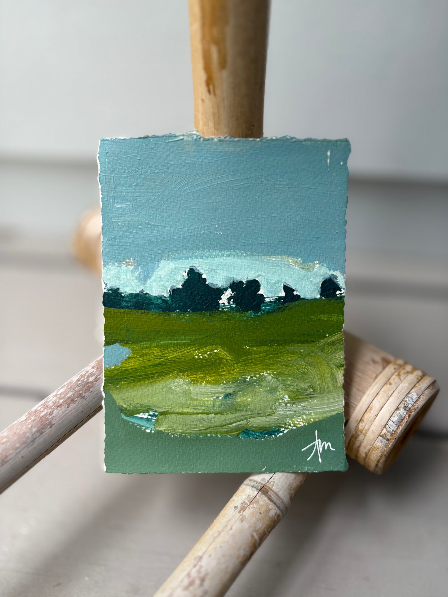 Bleu Trees II